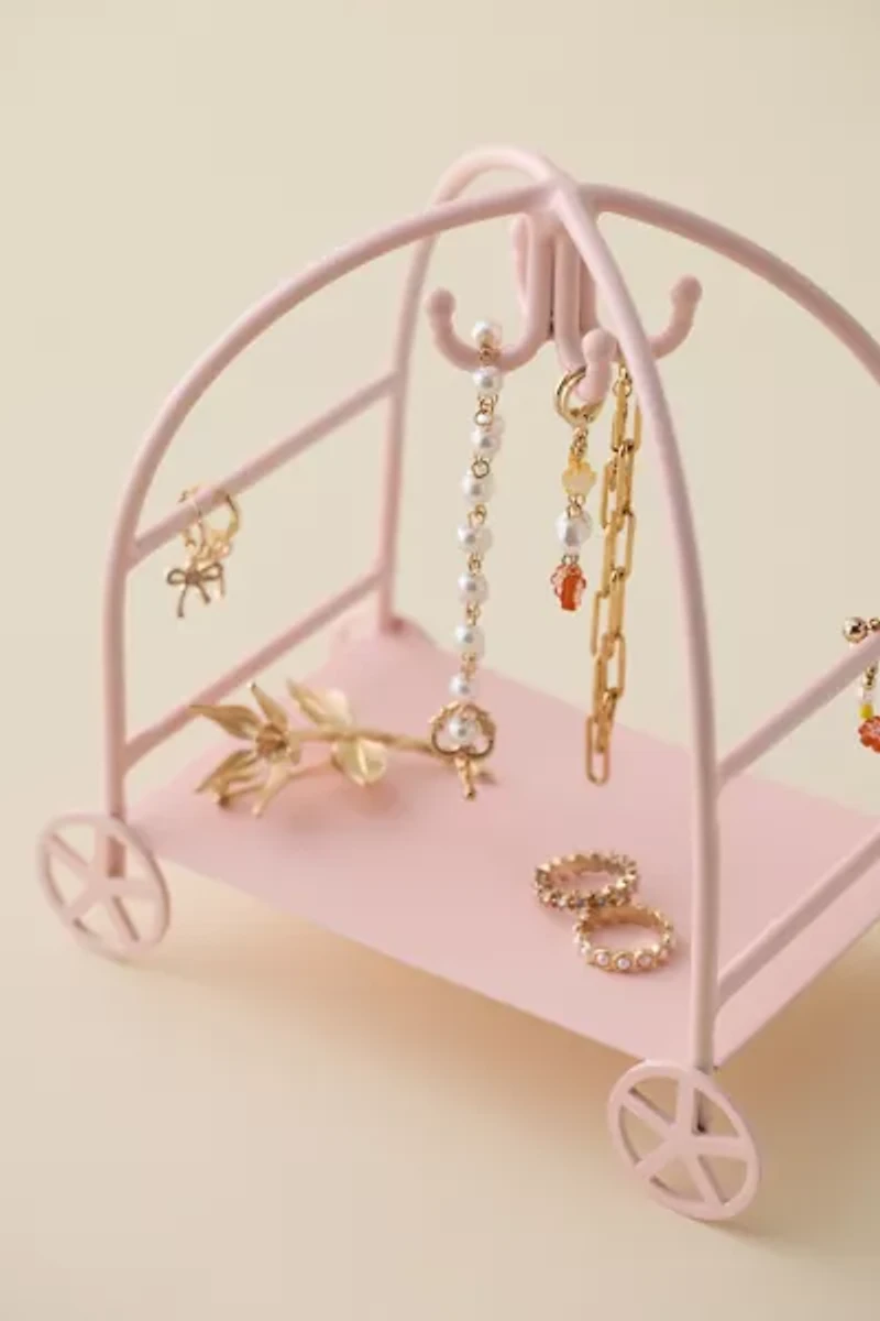 Coquette Jewelry Storage Cart