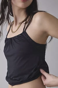 BDG Ocean Boulevard Cinched Halter Layered Tank Top