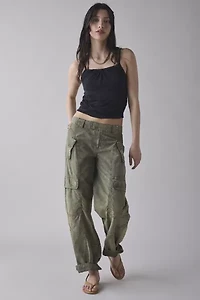 BDG Ocean Boulevard Cinched Halter Layered Tank Top