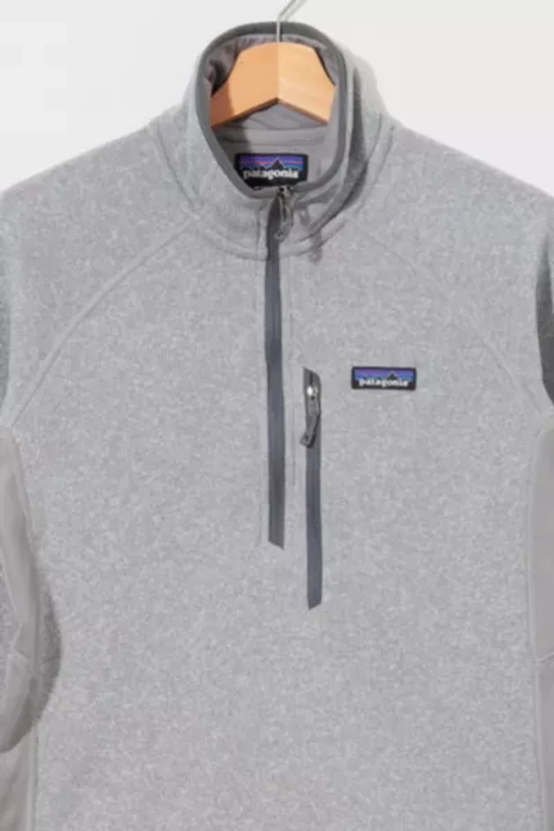 Vintage Y2K Patagonia Quarter Zip Gray Fleece Pullover