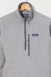 Vintage Y2K Patagonia Quarter Zip Gray Fleece Pullover