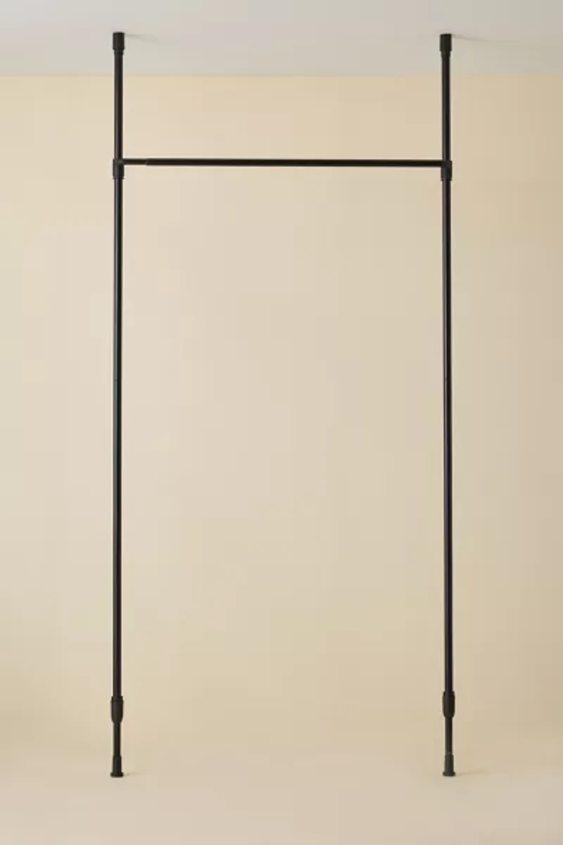 Anywhere Adjustable Tension Curtain Rod System