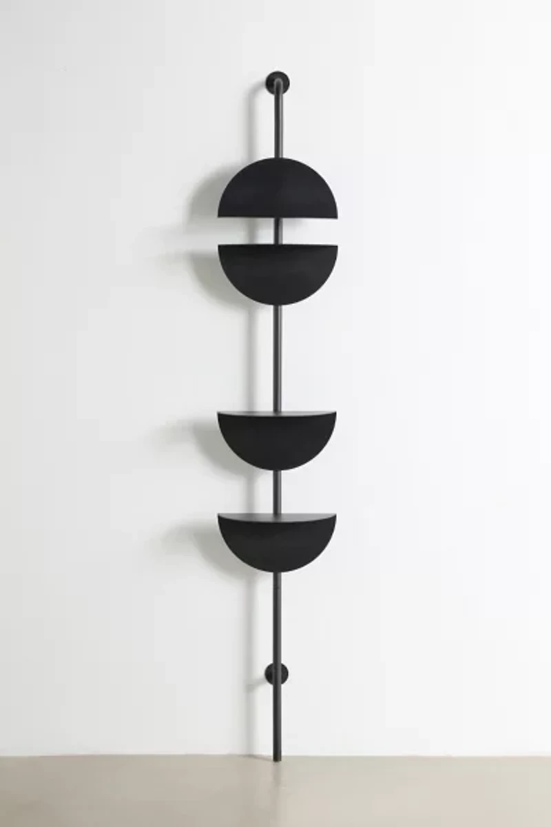 Kiera Adjustable Steel Wall-Mounted Shelf