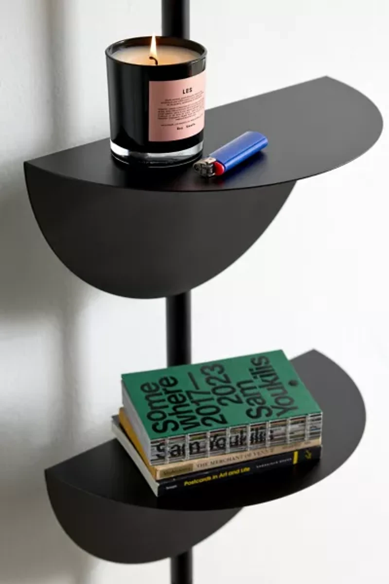 Kiera Adjustable Steel Wall-Mounted Shelf