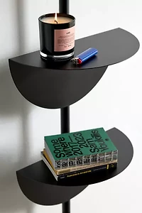 Kiera Adjustable Steel Wall-Mounted Shelf