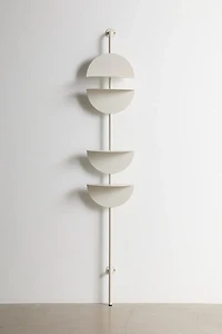 Kiera Adjustable Steel Wall-Mounted Shelf