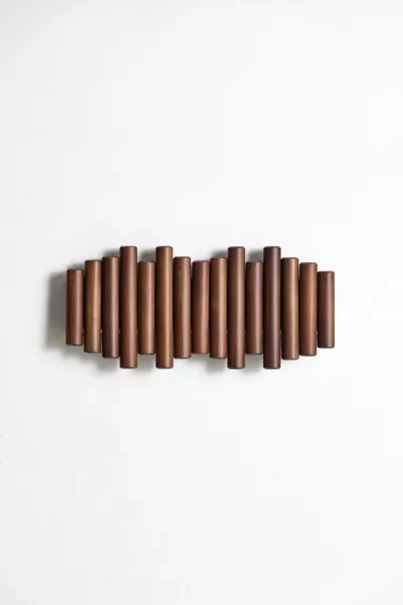 Mari Wood Modern Wall Multi-Hook