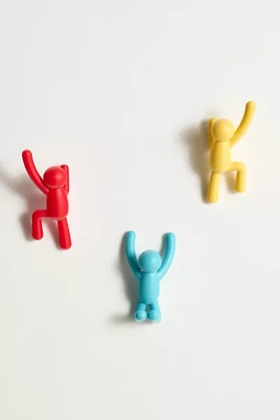 Tiny Person Shaped Wall Hook - Set Of 3