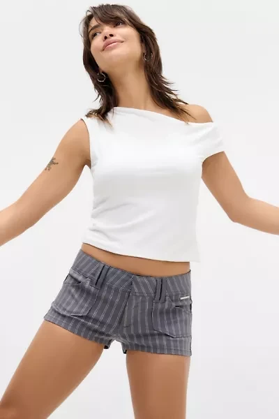 UO Piper Bengaline Stripe Short