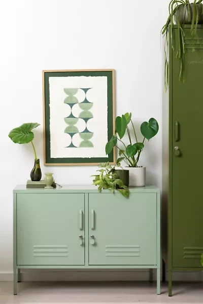 Mustard Made The Lowdown Locker Media Console