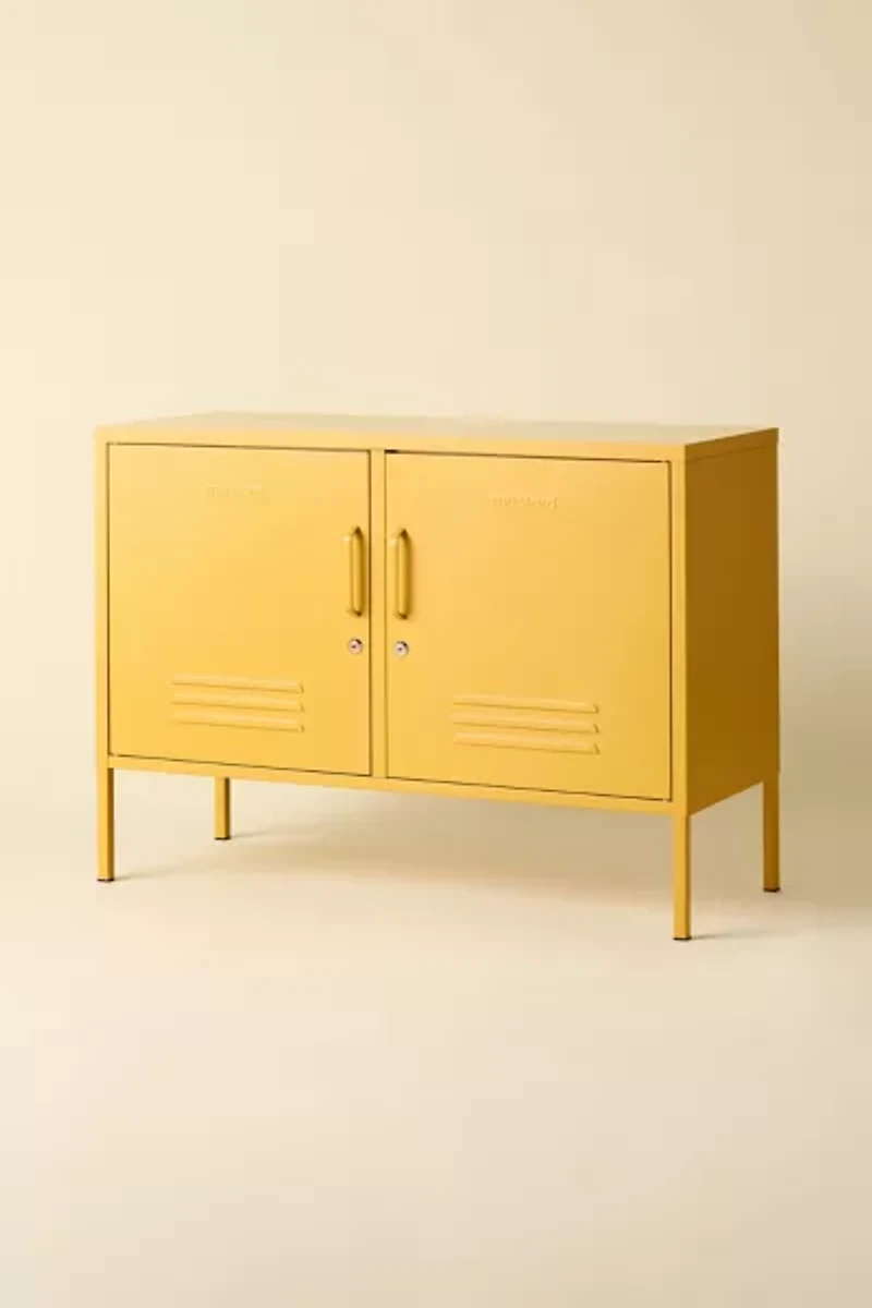 Mustard Made The Lowdown Locker Media Console