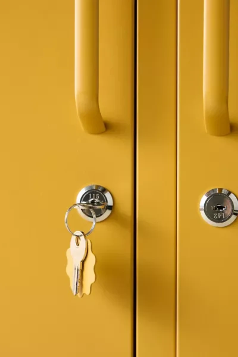 Mustard Made The Lowdown Locker Media Console