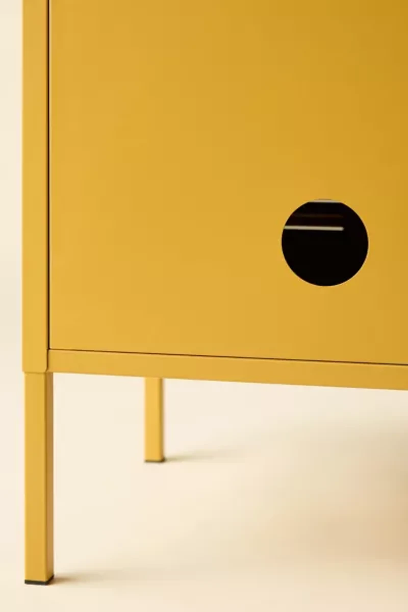 Mustard Made The Lowdown Locker Media Console