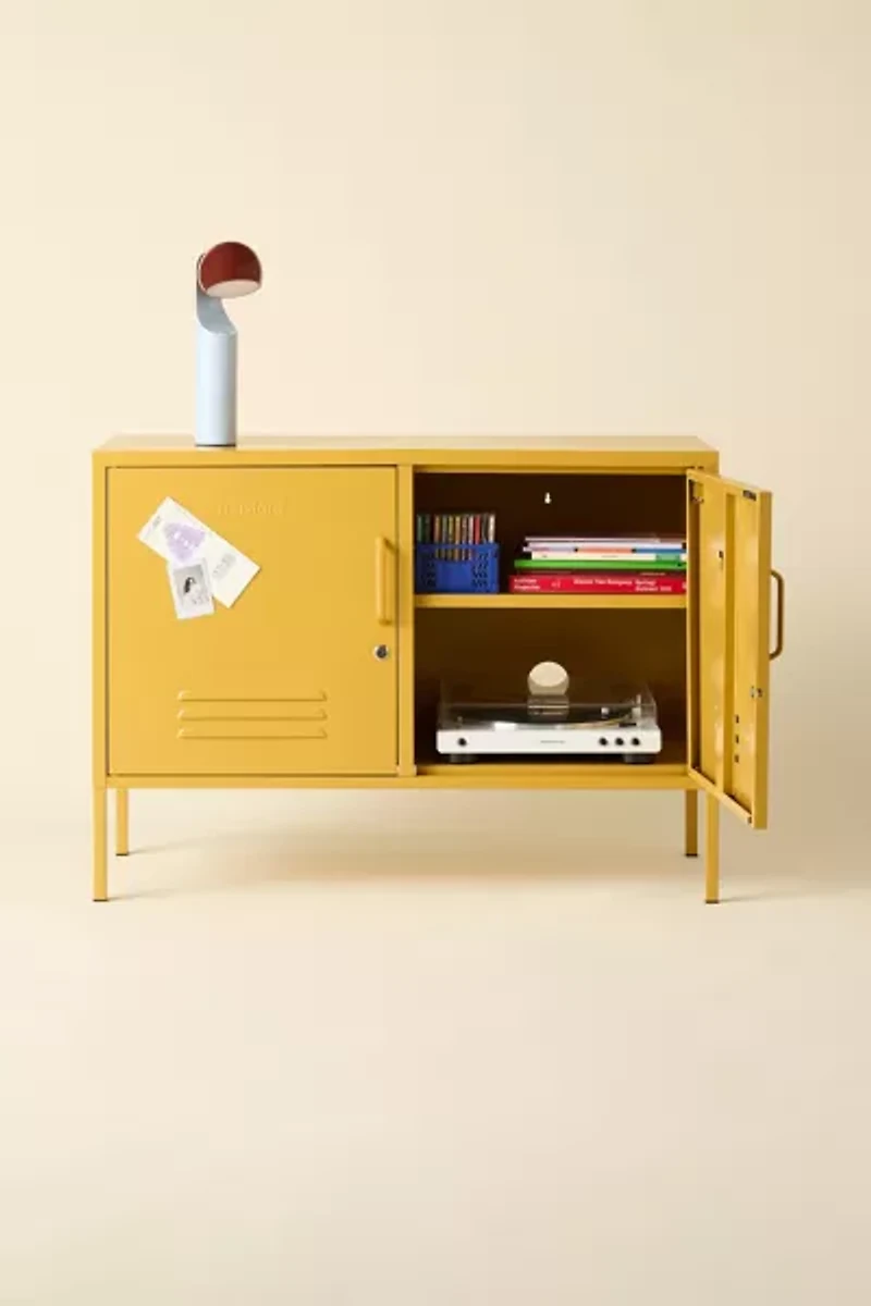 Mustard Made The Lowdown Locker Media Console