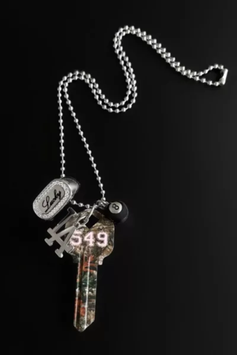 Five Fourty Nine I Heart LA Charm Necklace