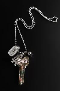Five Fourty Nine I Heart LA Charm Necklace