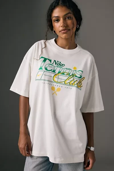 Nike Sportswear Tennis Club Graphic Oversized Tee