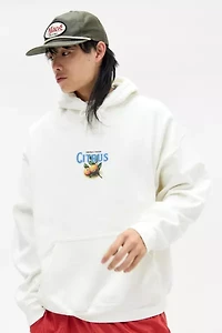 UO Ecru Citrus Hoodie Sweatshirt