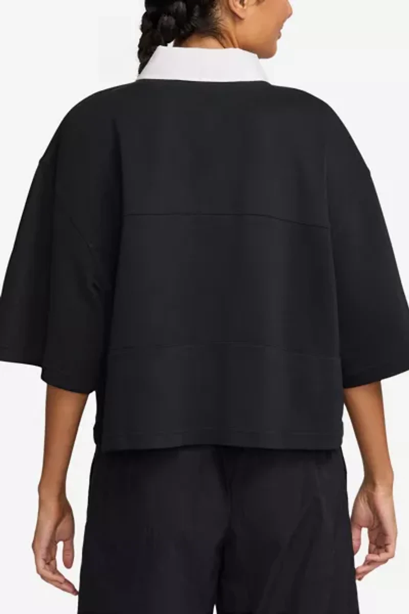 Nike Sportswear Oversized Short Sleeve Polo Top