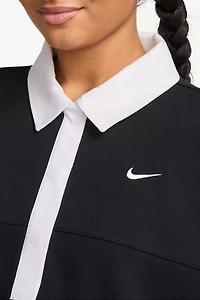 Nike Sportswear Oversized Short Sleeve Polo Top