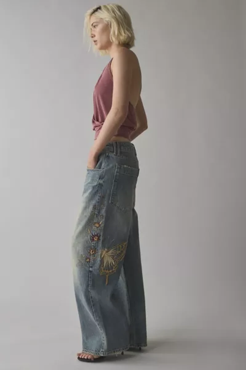 BDG Jaya Embroidered Baggy Boyfriend Jean