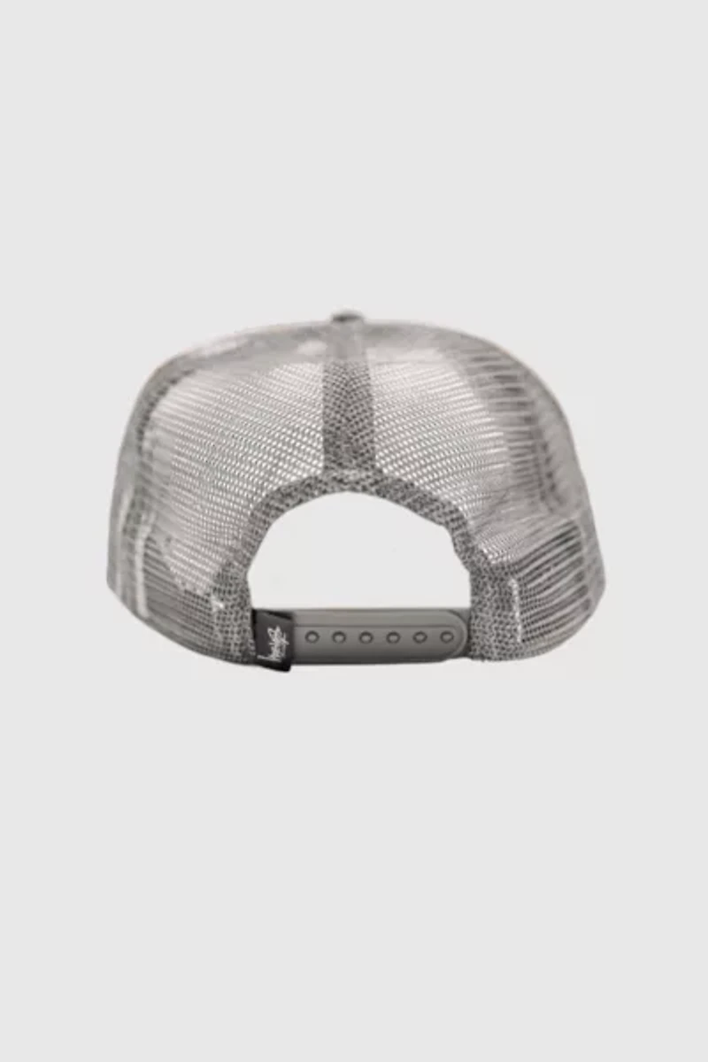 Stussy Mid-Depth Big Stock Mesh Snapback Hat