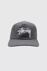 Stussy Mid-Depth Big Stock Mesh Snapback Hat