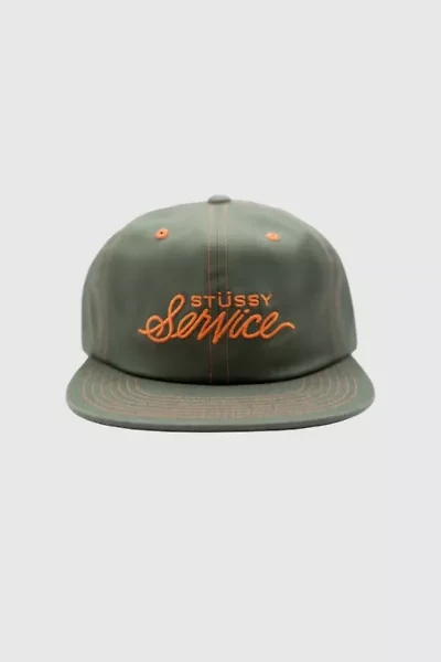 Stussy Mid-Depth Service Snapback Hat