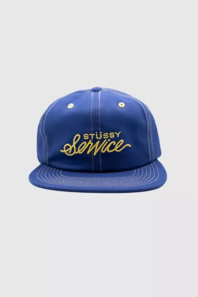 Stussy Mid-Depth Service Snapback Hat