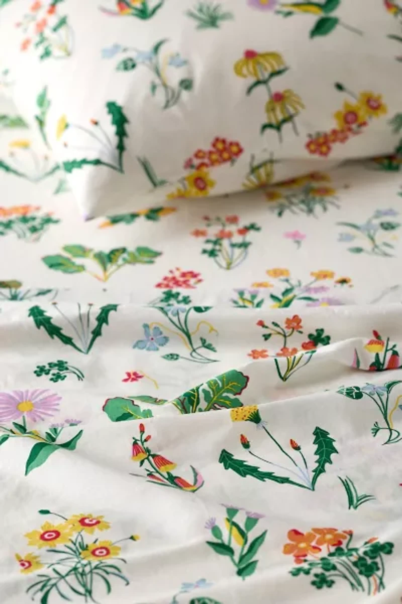 Flori Wildflower Patterned Sheet Set