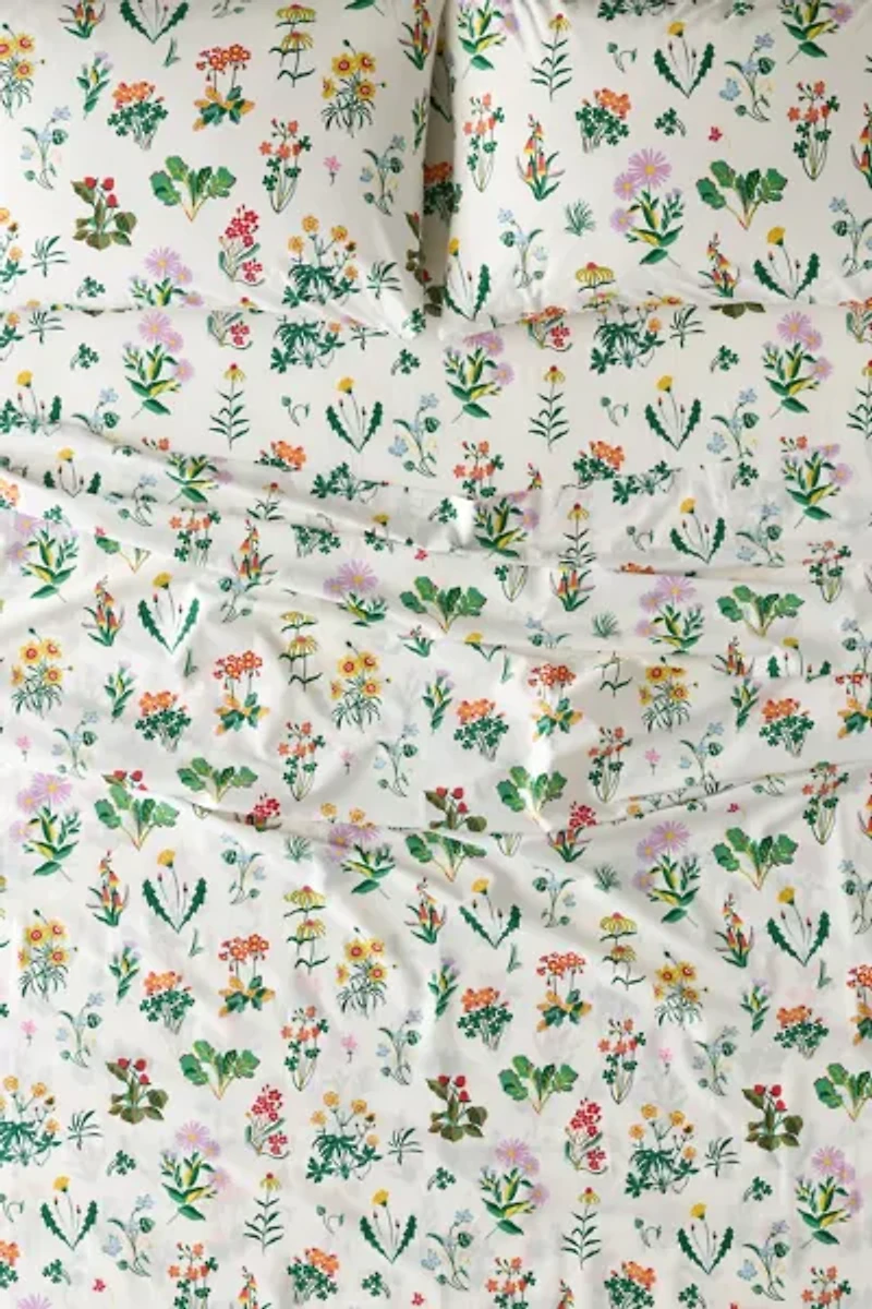 Flori Wildflower Patterned Sheet Set