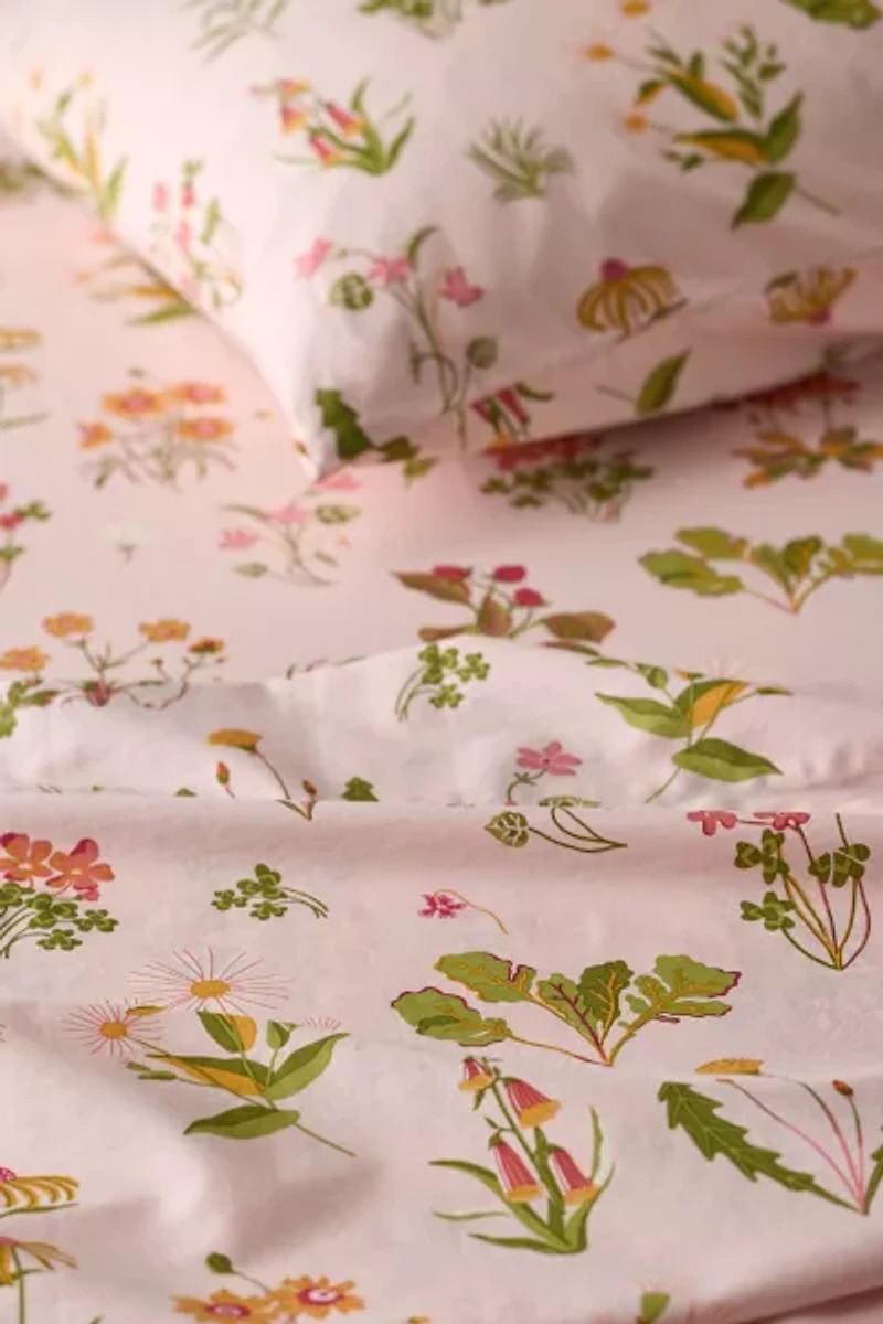 Flori Wildflower Patterned Sheet Set