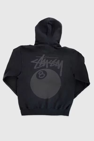 Stussy 8 Ball Pigment Dyed Hoodie Sweatshirt