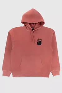 Stussy 8 Ball Pigment Dyed Hoodie Sweatshirt