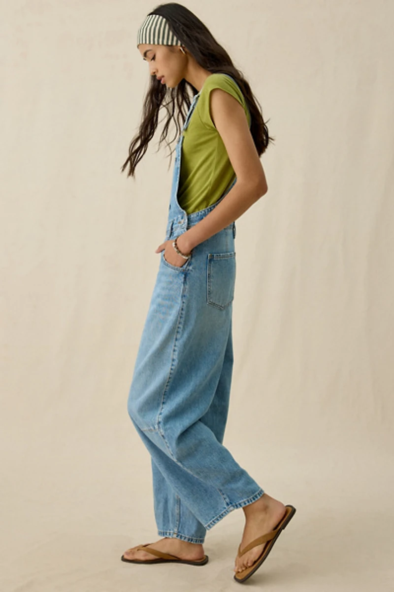 BDG Rih Extreme Barrel-Leg Overalls