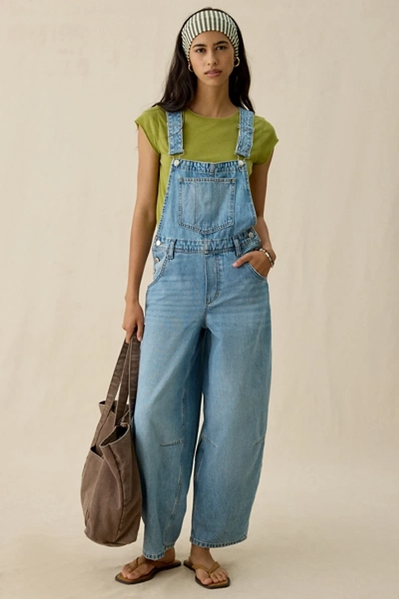 BDG Rih Extreme Barrel-Leg Overalls