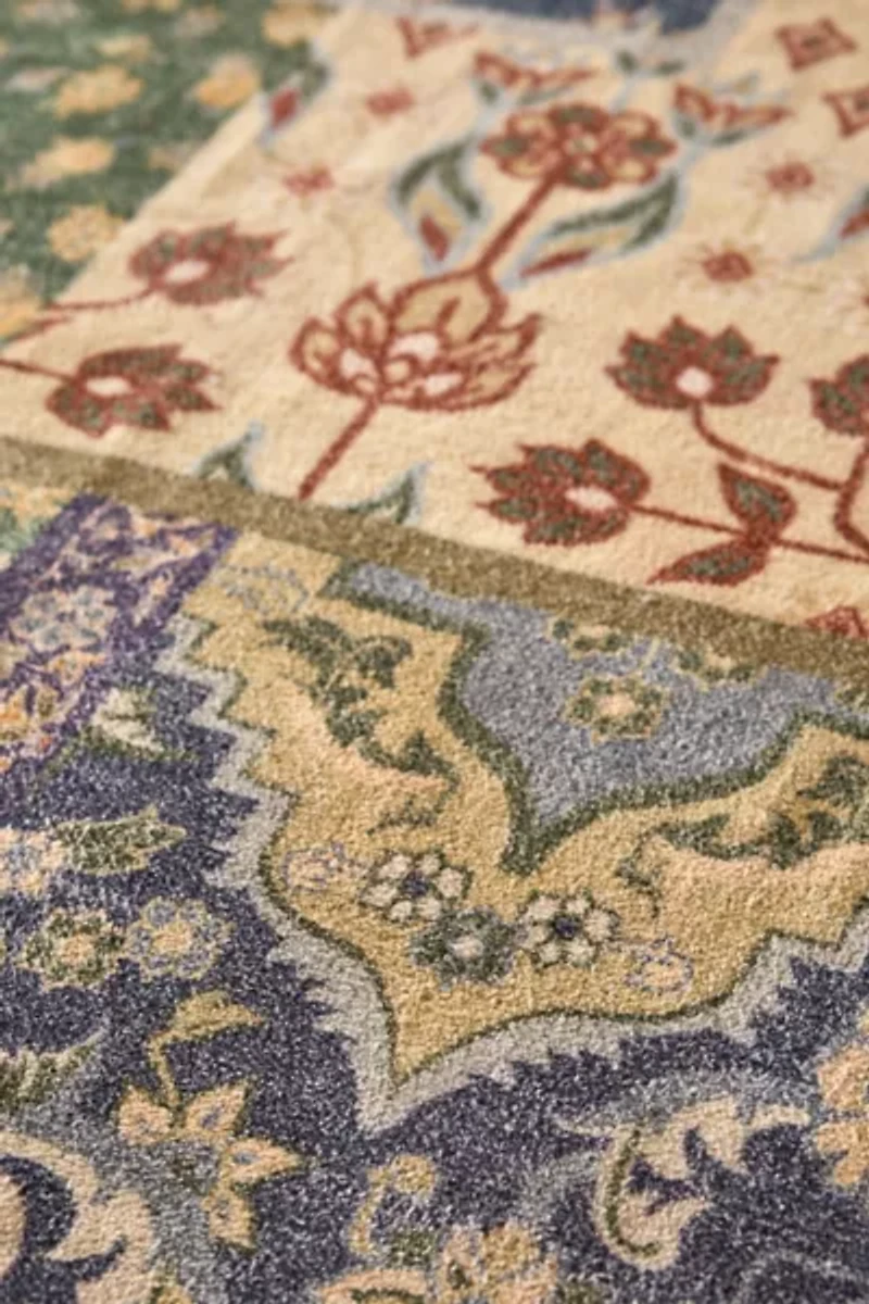Priscilla Patchwork Printed Rug