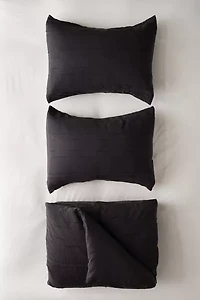 Sophia Raw Edge Duvet Set
