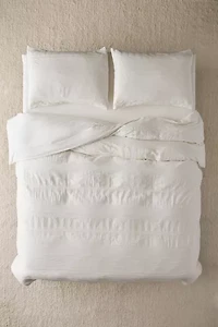 Sophia Raw Edge Duvet Cover Set