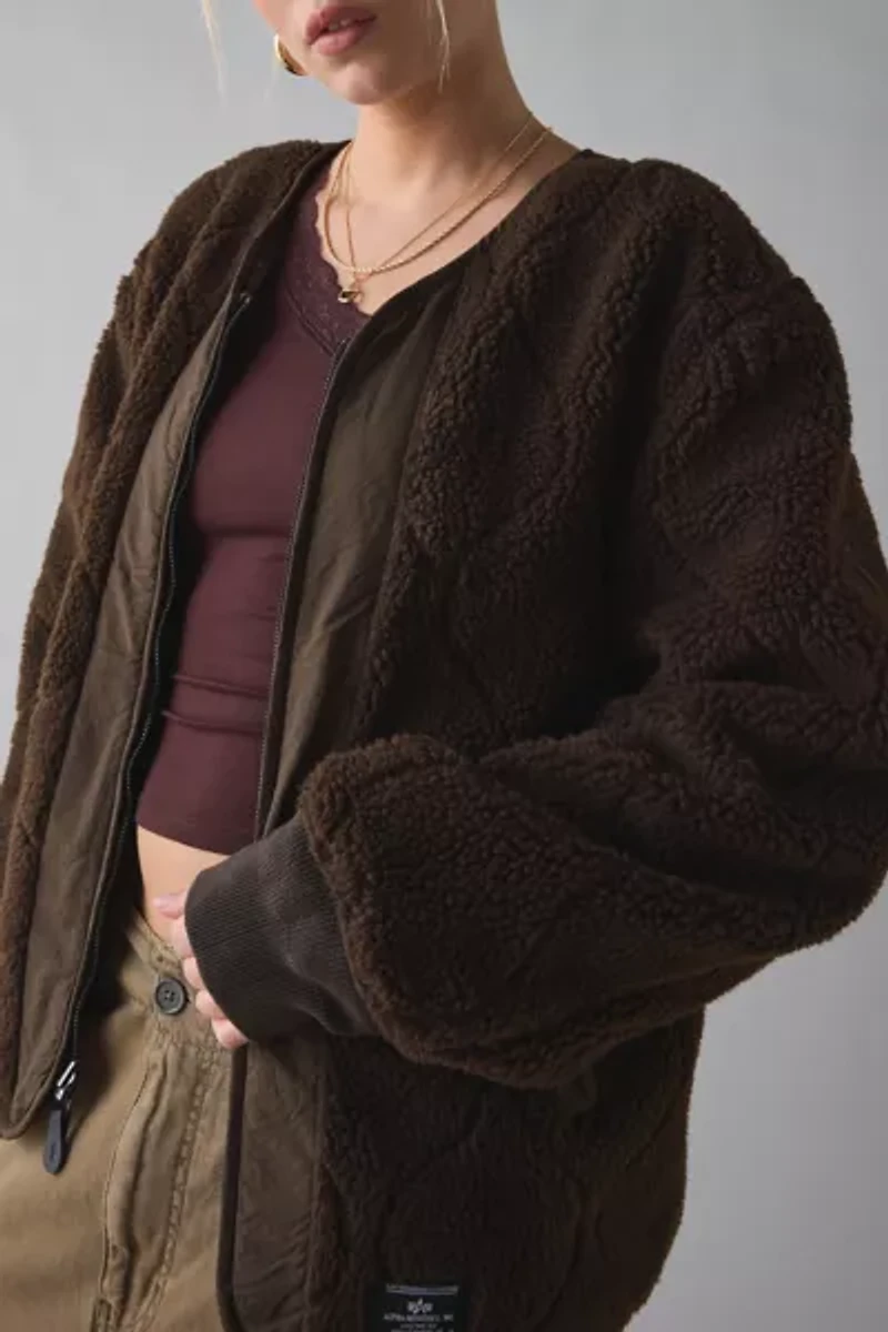 Alpha Industries Reversible M-65 Quilted Liner Jacket