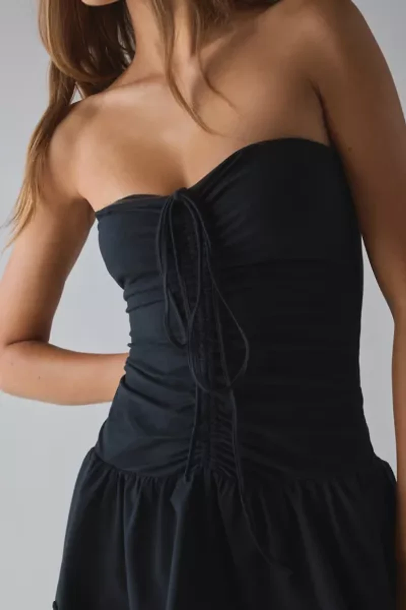 Kimchi Blue Dana Convertible Tie Drop Waist Romper