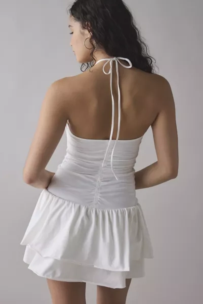 Kimchi Blue Dana Convertible Tie Drop Waist Romper