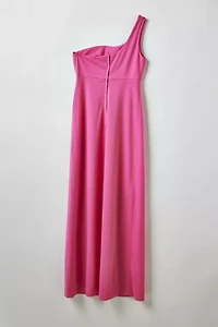 Vintage One-Shoulder Prom Dress
