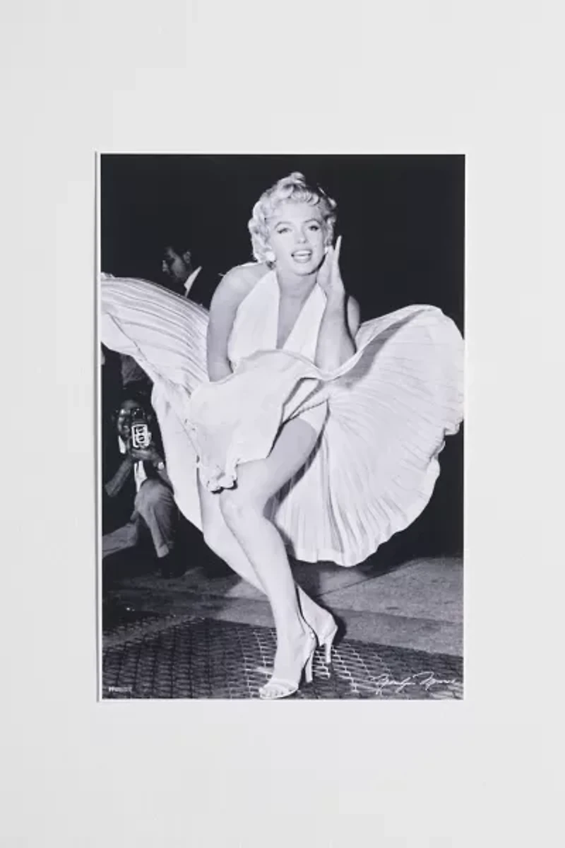 Marilyn Monroe Dress Blowing Up Poster