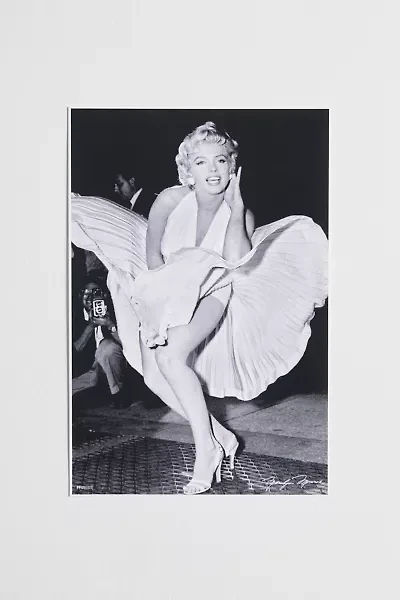 Marilyn Monroe Dress Blowing Up Poster