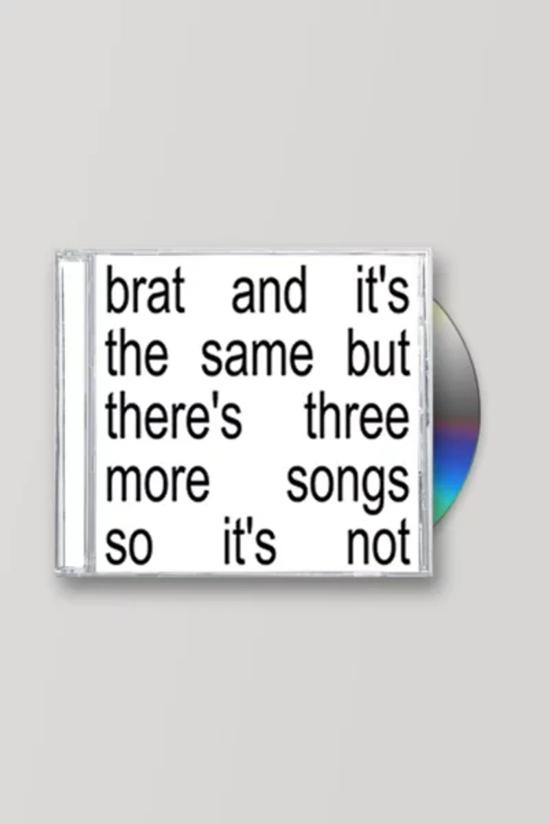 Charli XCX - Brat And It's The Same But There's Three More Songs So It's Not CD