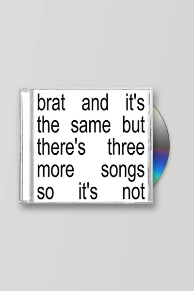 Charli XCX - Brat And It's The Same But There's Three More Songs So It's Not CD
