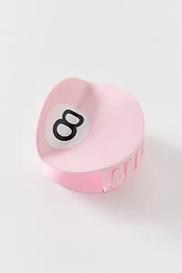 Pool Ball Hair Claw Clip
