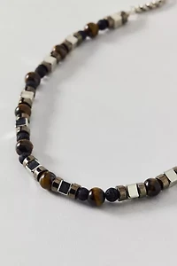 Tigers Eye Beaded Necklace