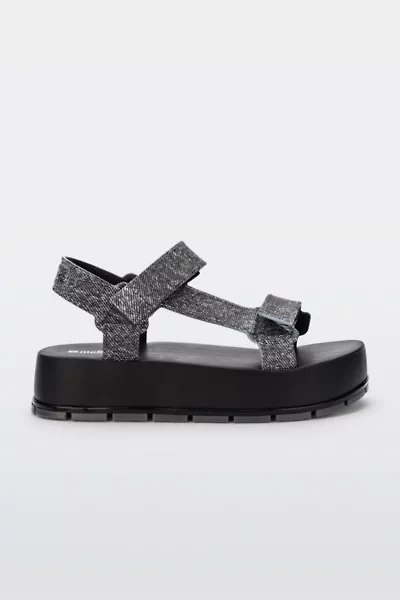 Melissa Denim Platform Strappy Sandal
